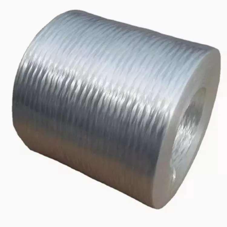 Roving en aerosol de fibra de vidrio sin álcalis