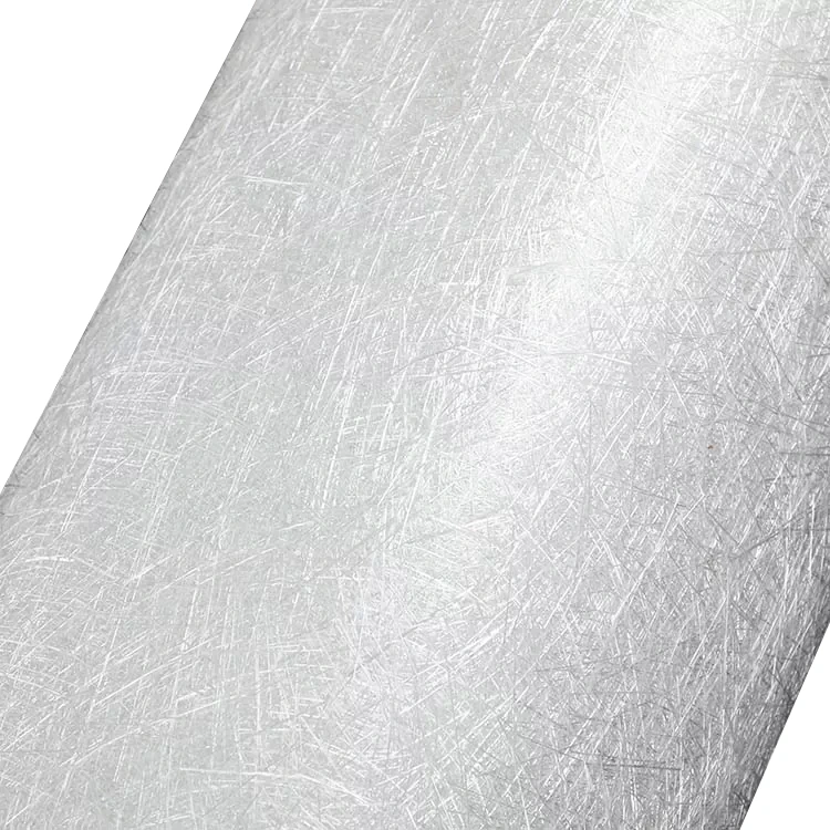 Estera de filamentos cortados de fibra de vidrio unida a emulsión