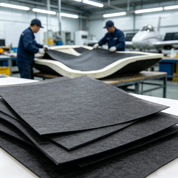 Carbon Fiber Thermal Insulation Felt for Induction Furnaces