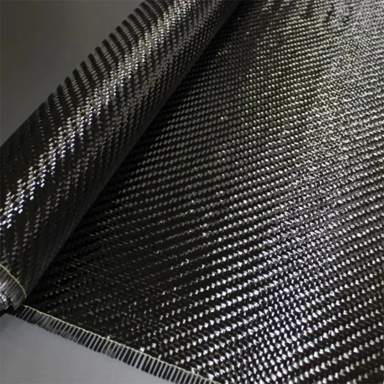 Tejido de fibra de carbono unidireccional